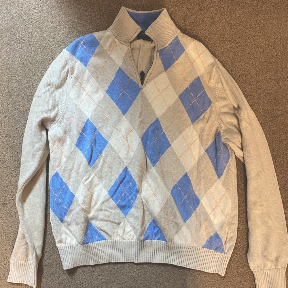 Brooks Brothers half zip sweater
